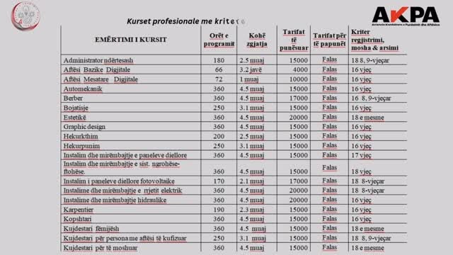 Kopertinë video nga aktivitetet e qendrës